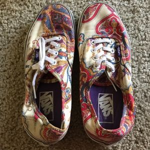 Multi-Color Vans Shoe